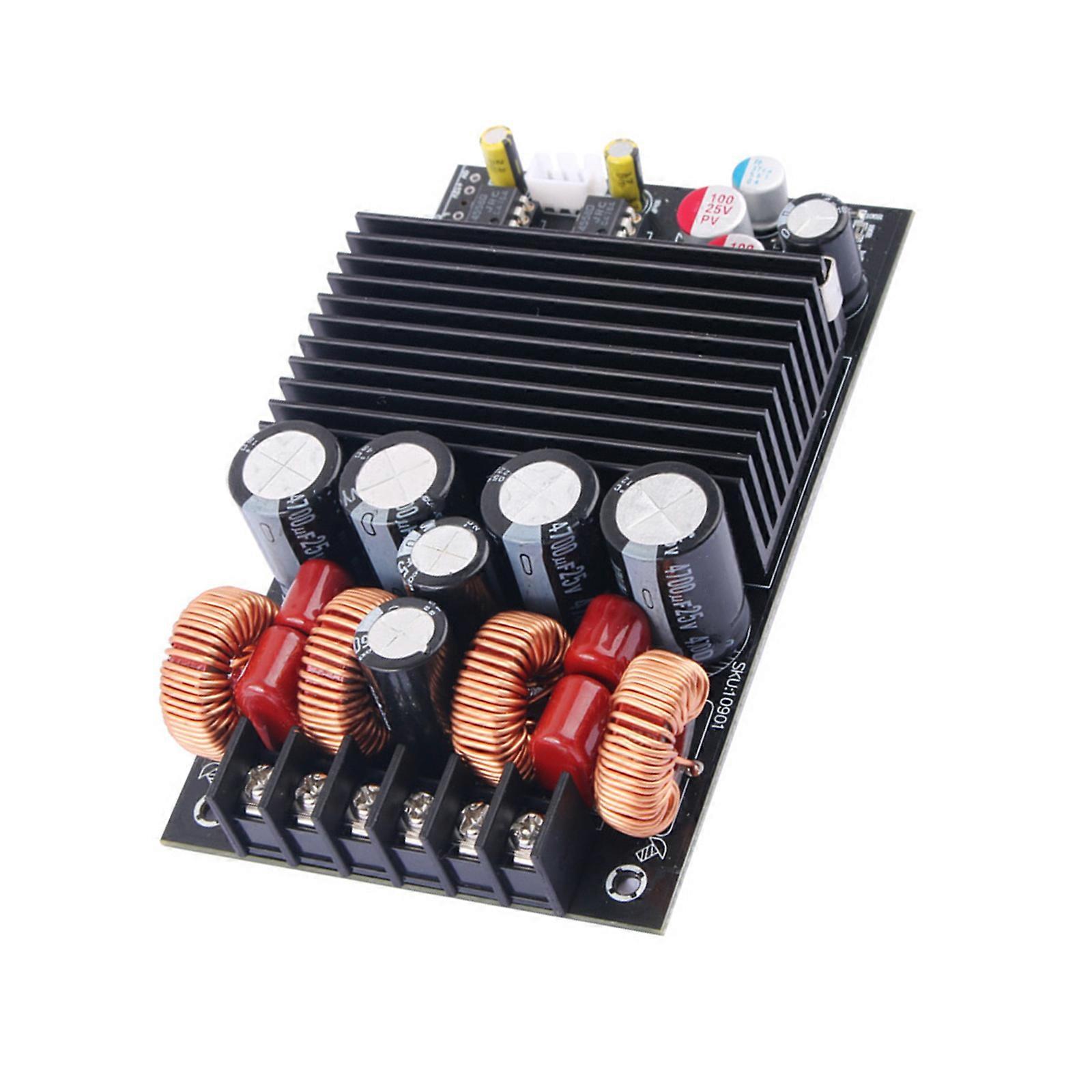 19V-50V 315W+315W Sound Amplifier Board Low Noise Double Channel Digital Power Sound Amplifier Board for Car TPA3255 Multicolor