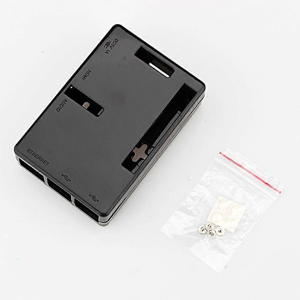 For Raspberry Pi 2 Model B B+ Case Black ABS Plastics Cover Shell Bag Enclosure Computer Box