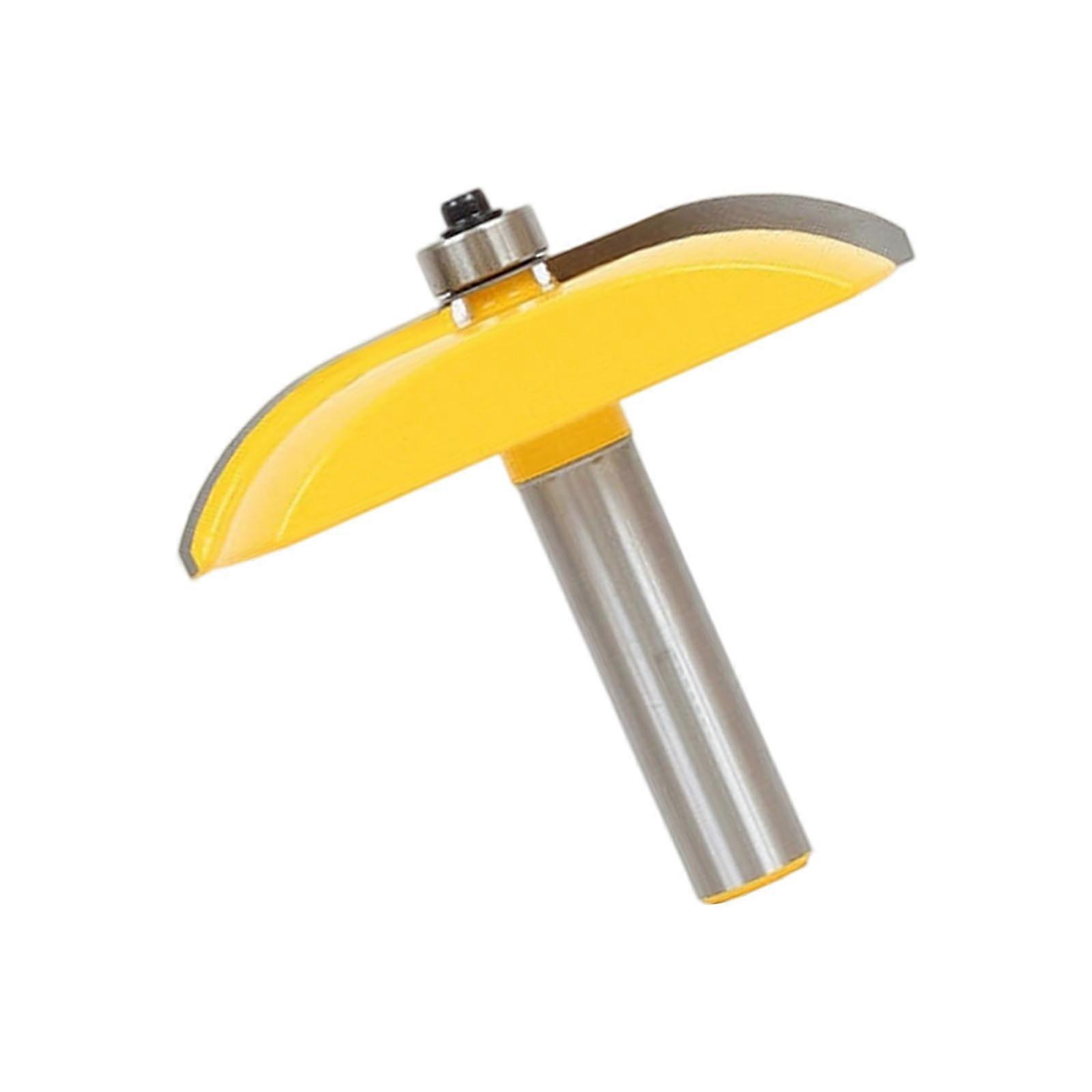 1/2inch Router Bit Milling Cutter Wood Carving Raised Panel Router Bit Woodworking Furniture Making Door Panel Carving Multicolor