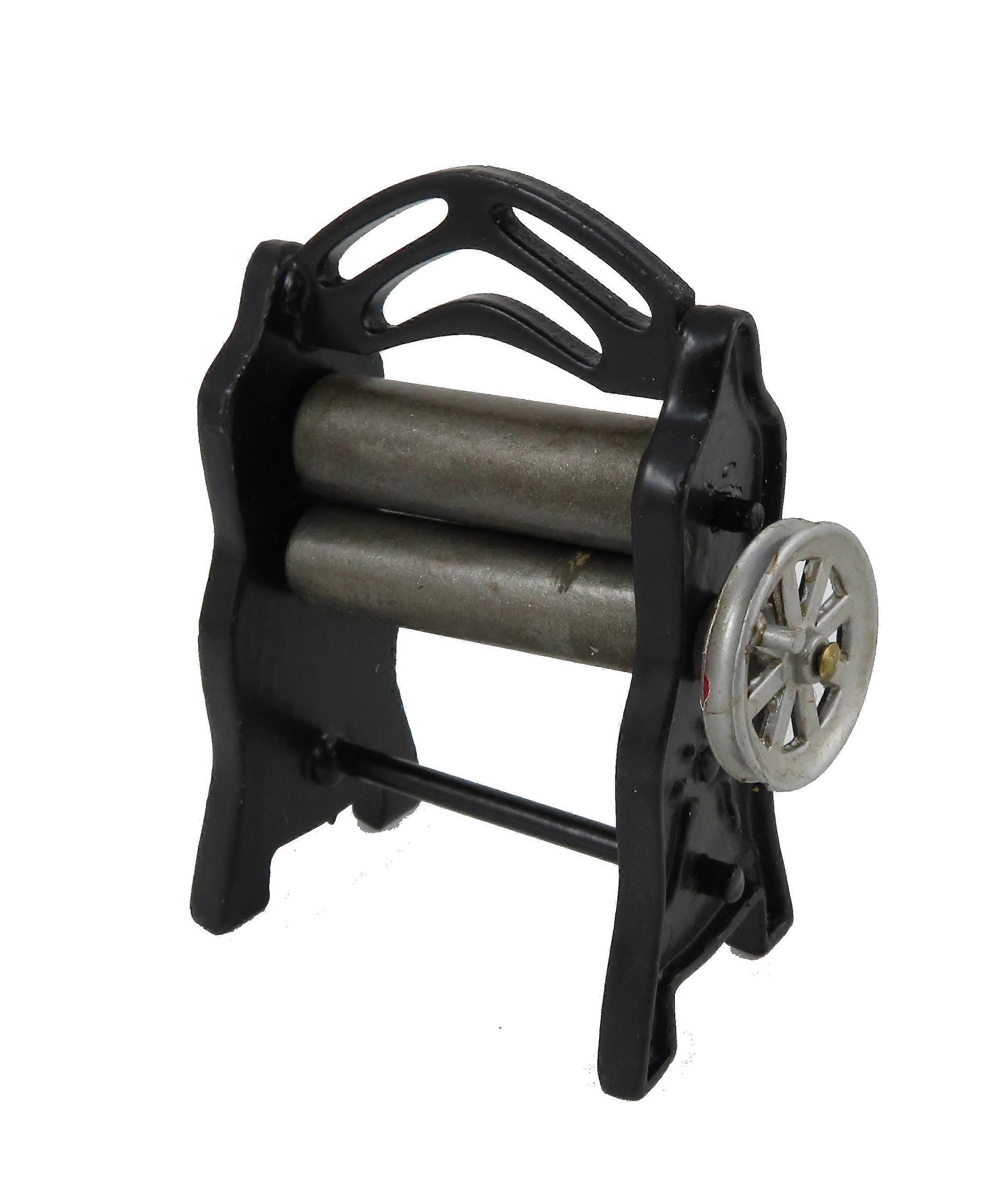 دمى البيت Wringer Mangle الطراز القديم غسل أثاث الغسيل المطبخ 