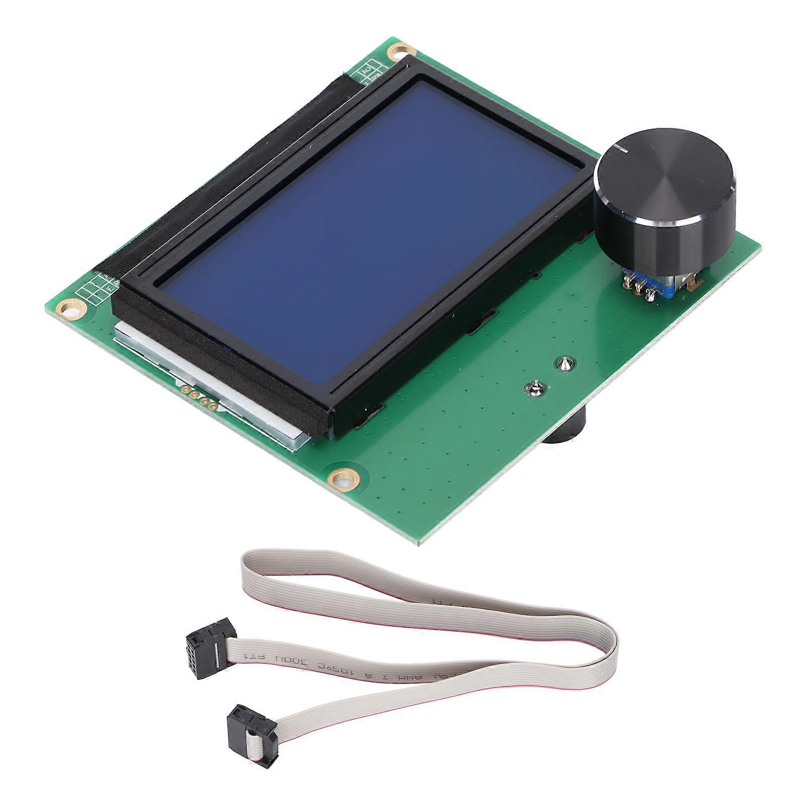 3D Printer Display 12864 LCD Screen Intelligent Control Board Printer Accessories for CR 10S for Ender 3