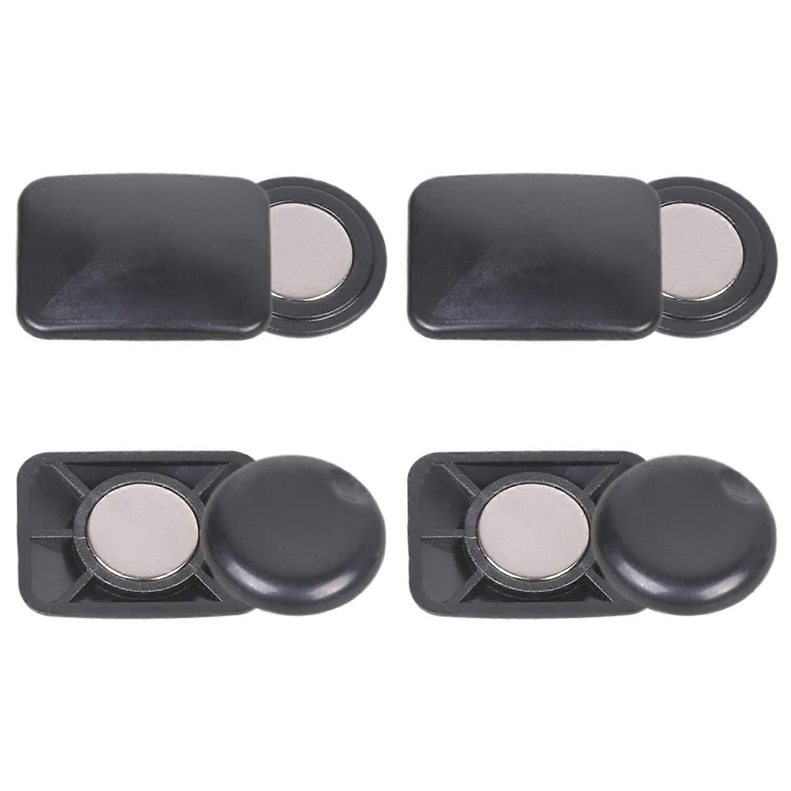 Running Bib Clip 4 Pairs without Damage Design Prevents Fabric Damage Secure Grip During Intense Activity Multicolor