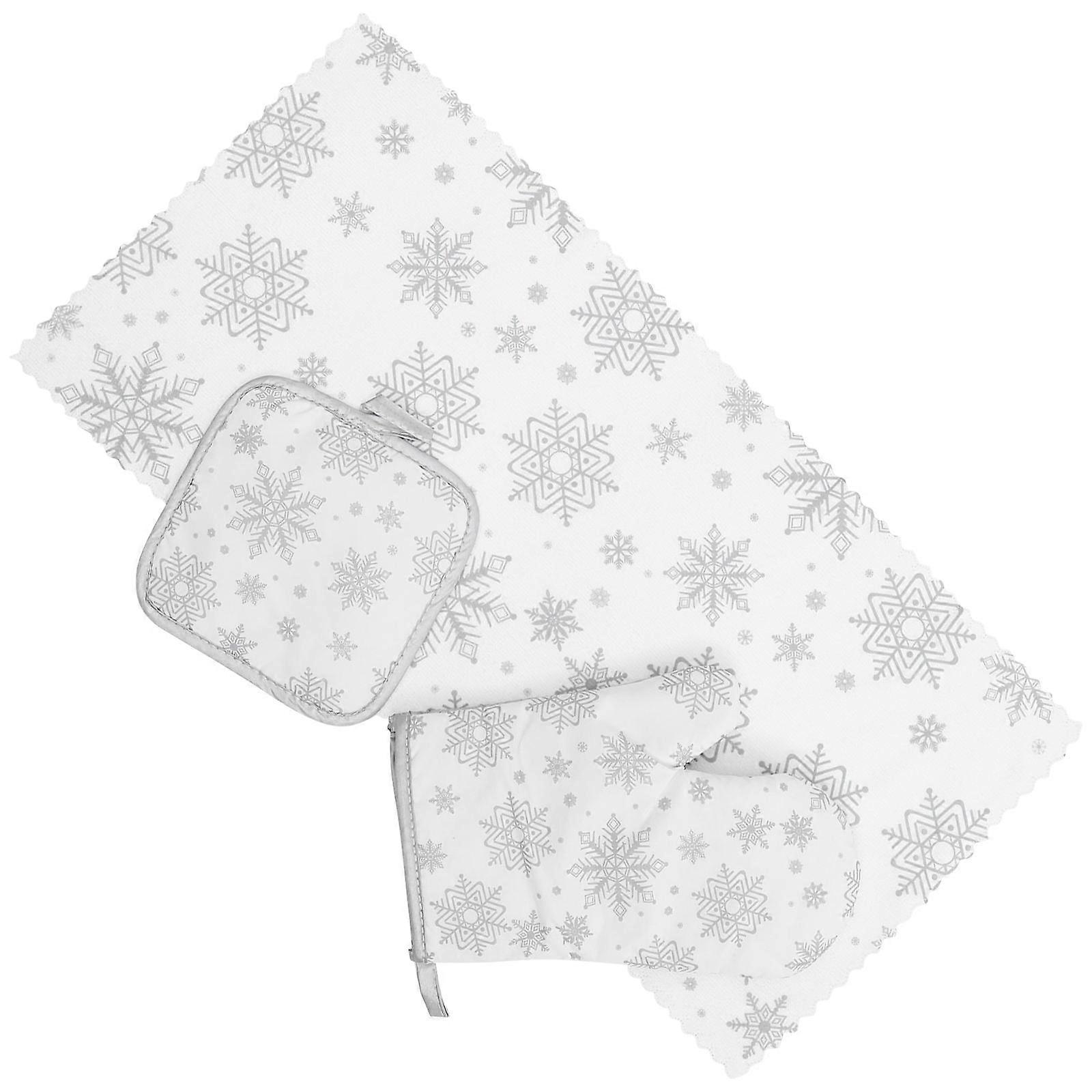 Kitchen Gloves Heat Resistant Oven Mittens for Baking 1Set