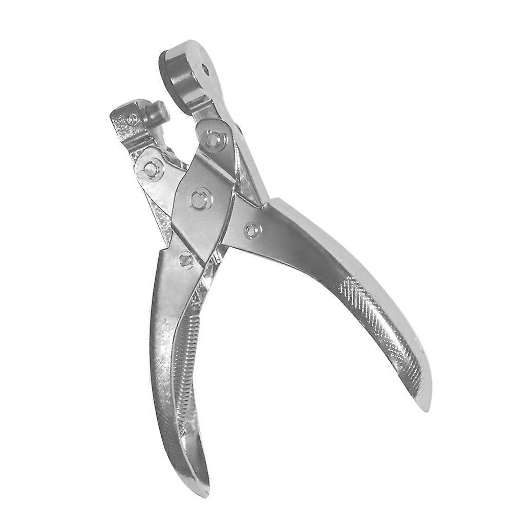Silver Hole Punch Multi-Function Paper Puncher for Making Holes