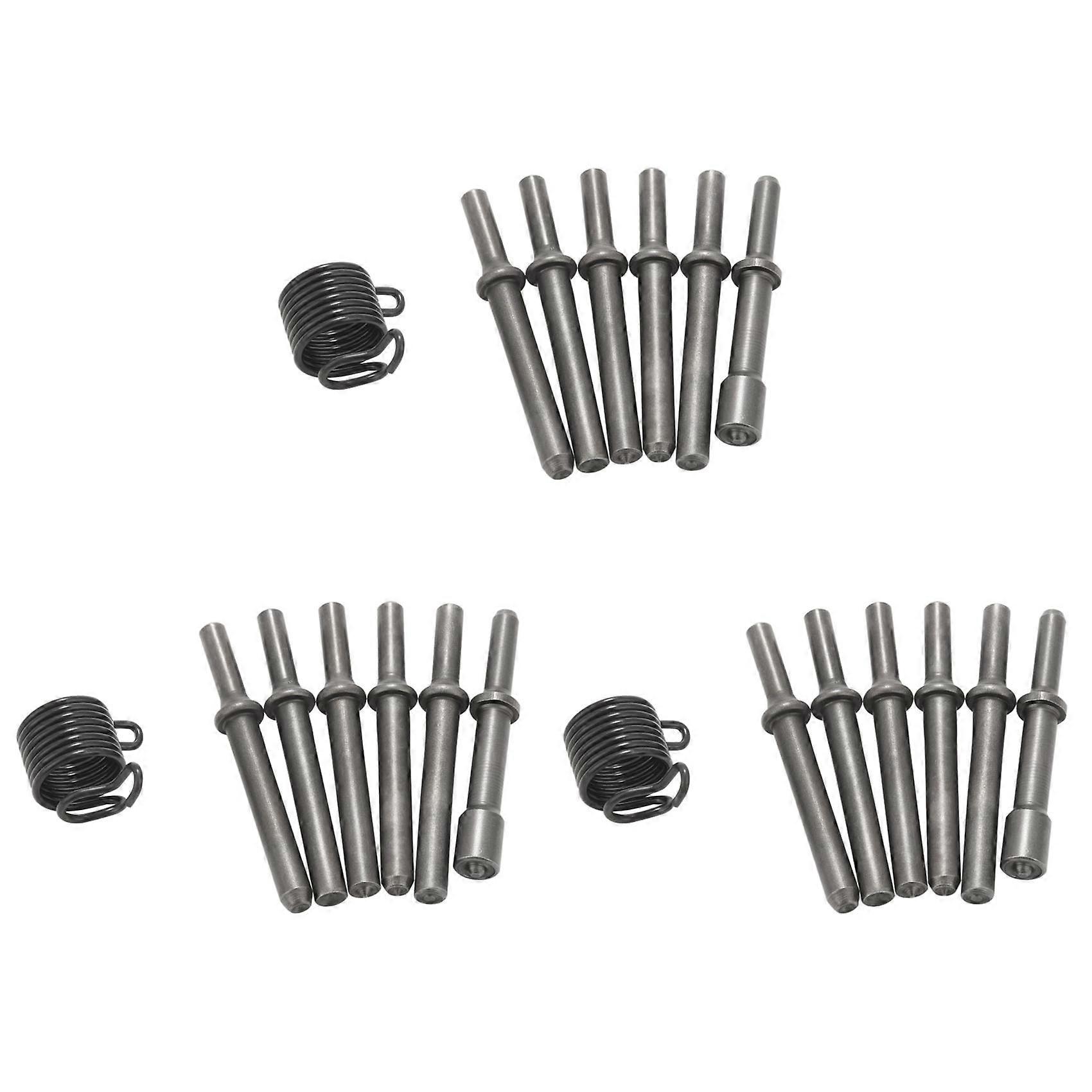 21 Pcs Great Heavy Duty Smoothing Pneumatic Air Rivet Hammer Tools Kit