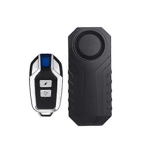 INF Bicycle alarm with remote control 113 dB Black