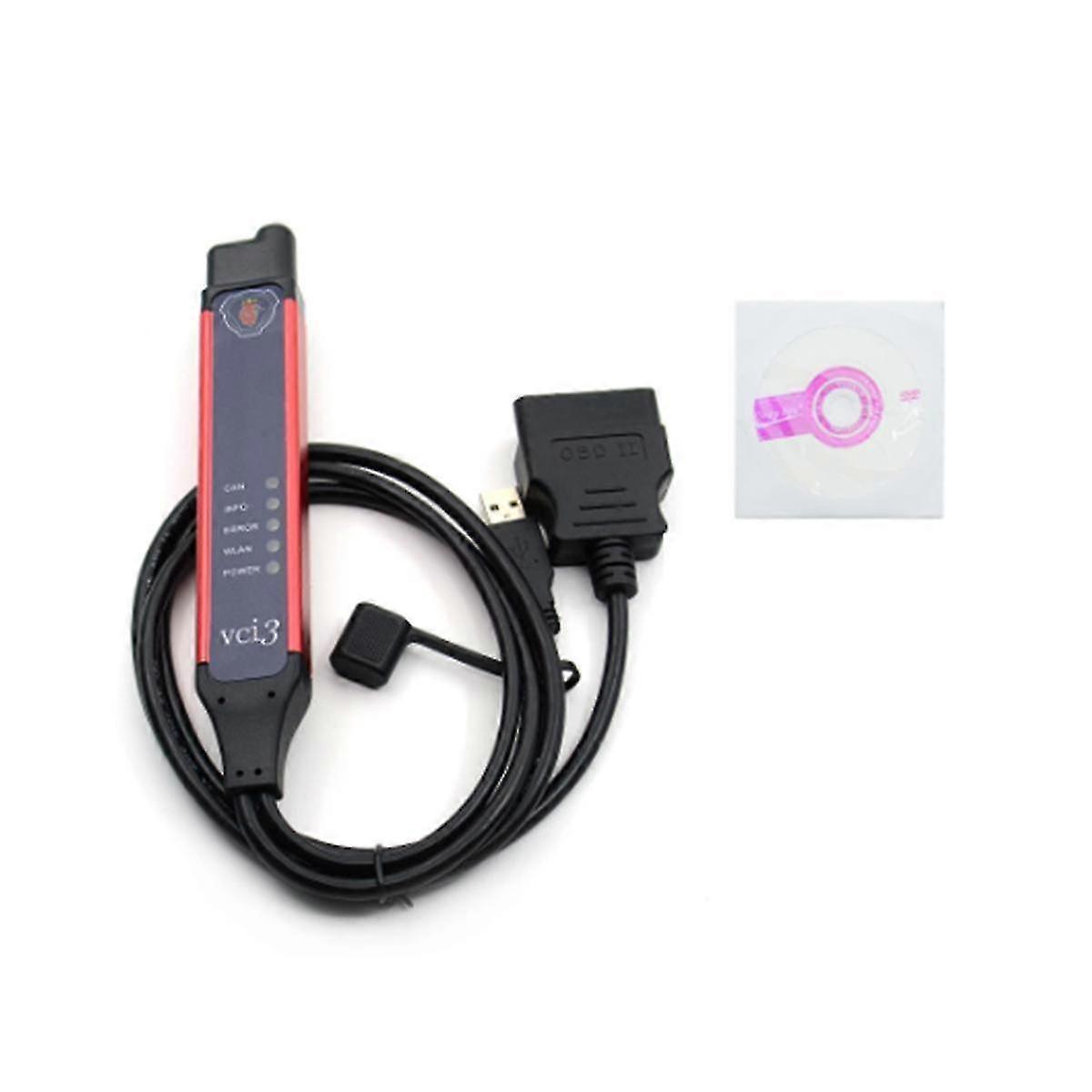 2022 Upgrade SDP3 2.52.3 with VCI3 SDP3 WiFi USB Interface suitable for Heavy Duty Diagnositc Trucks Buses E