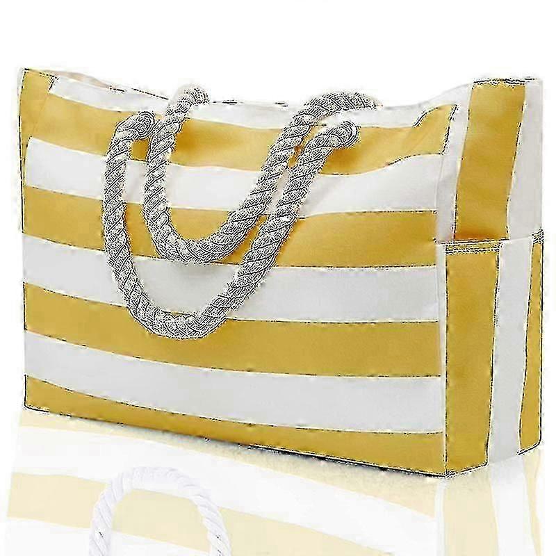 여성용 비치 백 대형 비치 토트백, 지퍼가 있는 방수 모래 방지 비치 백, 대형 수영장 비치 토트백 f26
