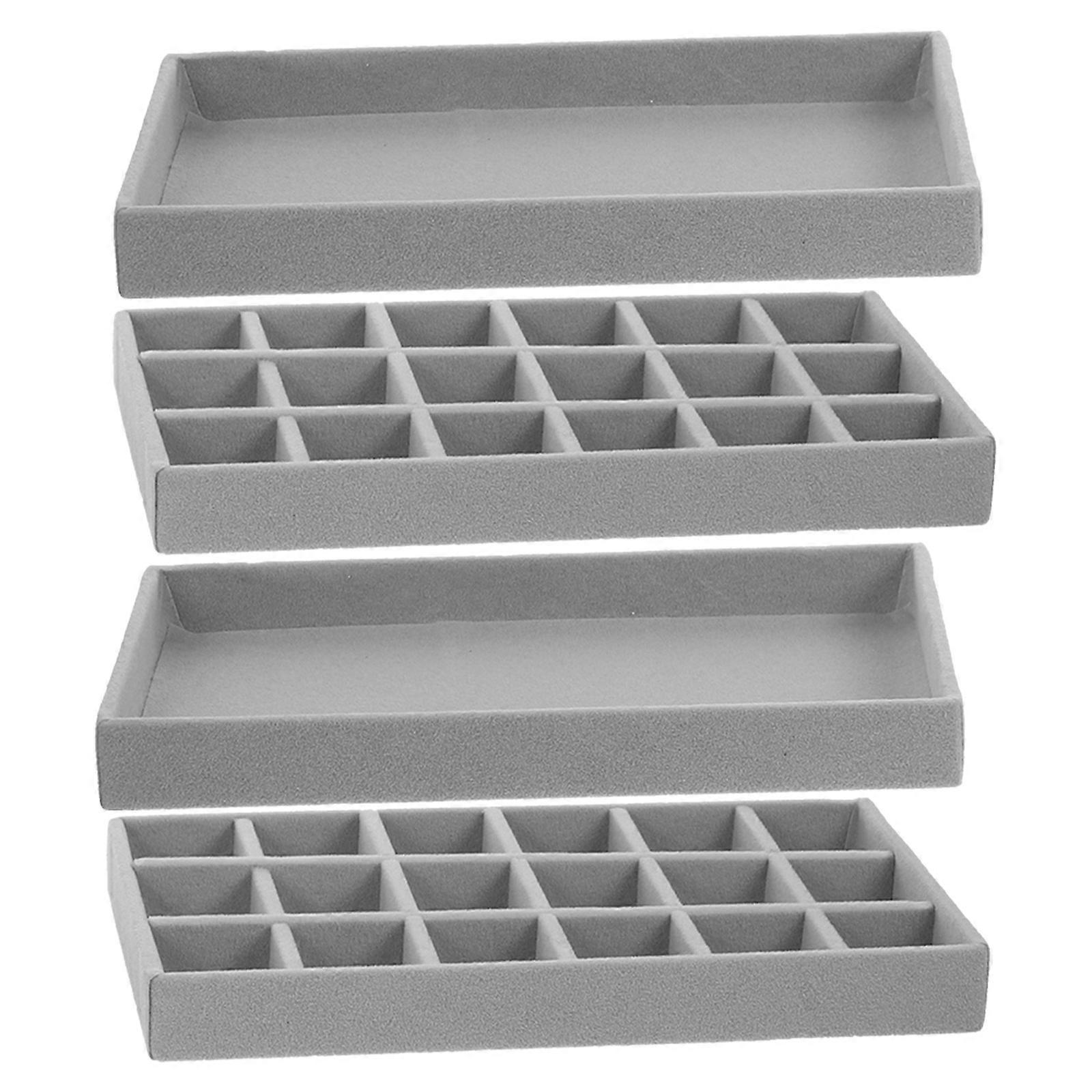 Jewelry Making Board Bead Design Board for Storage Use 2Pcs Trays