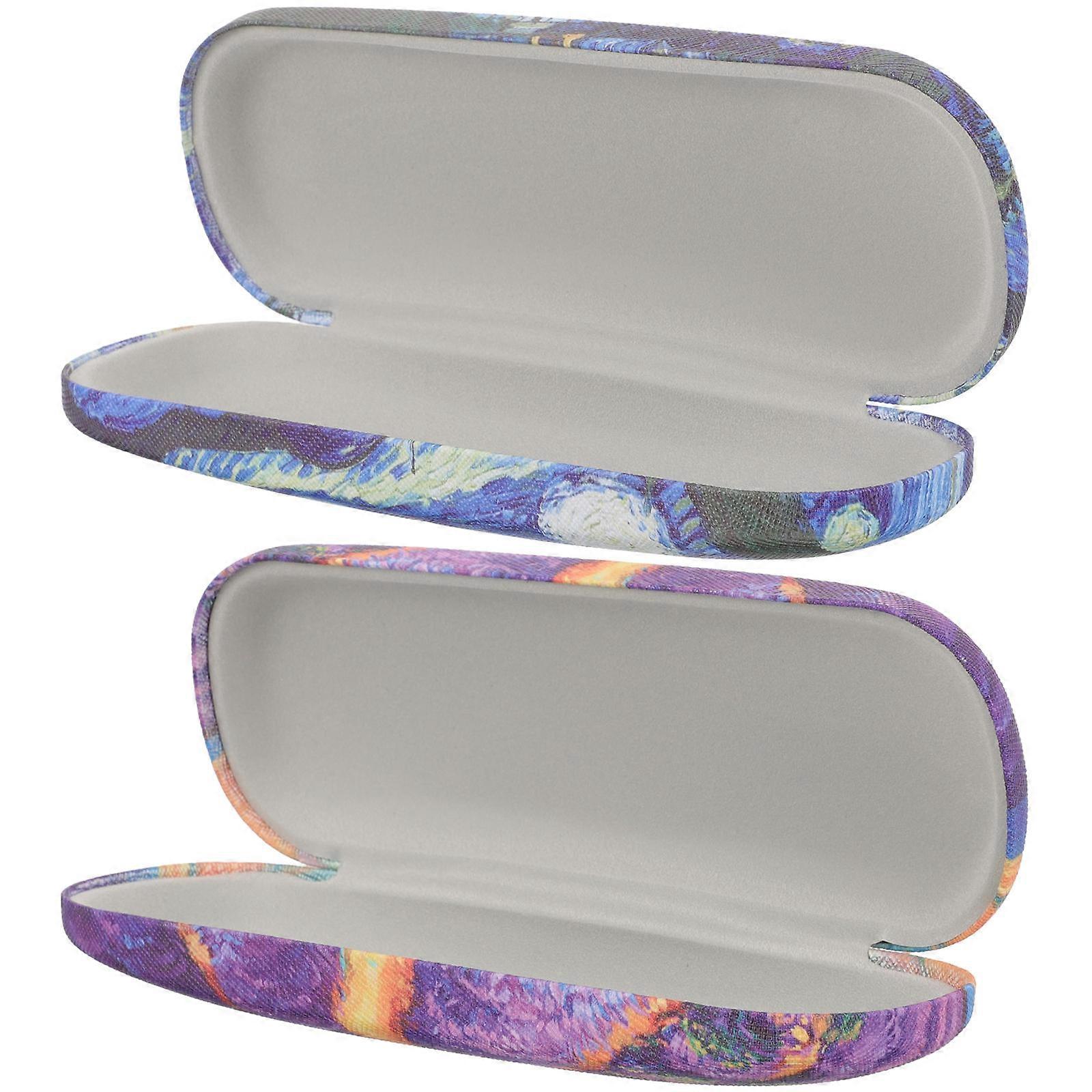 Hard Shell Sunglasses Case for Storage Use 8Pcs Assorted Color