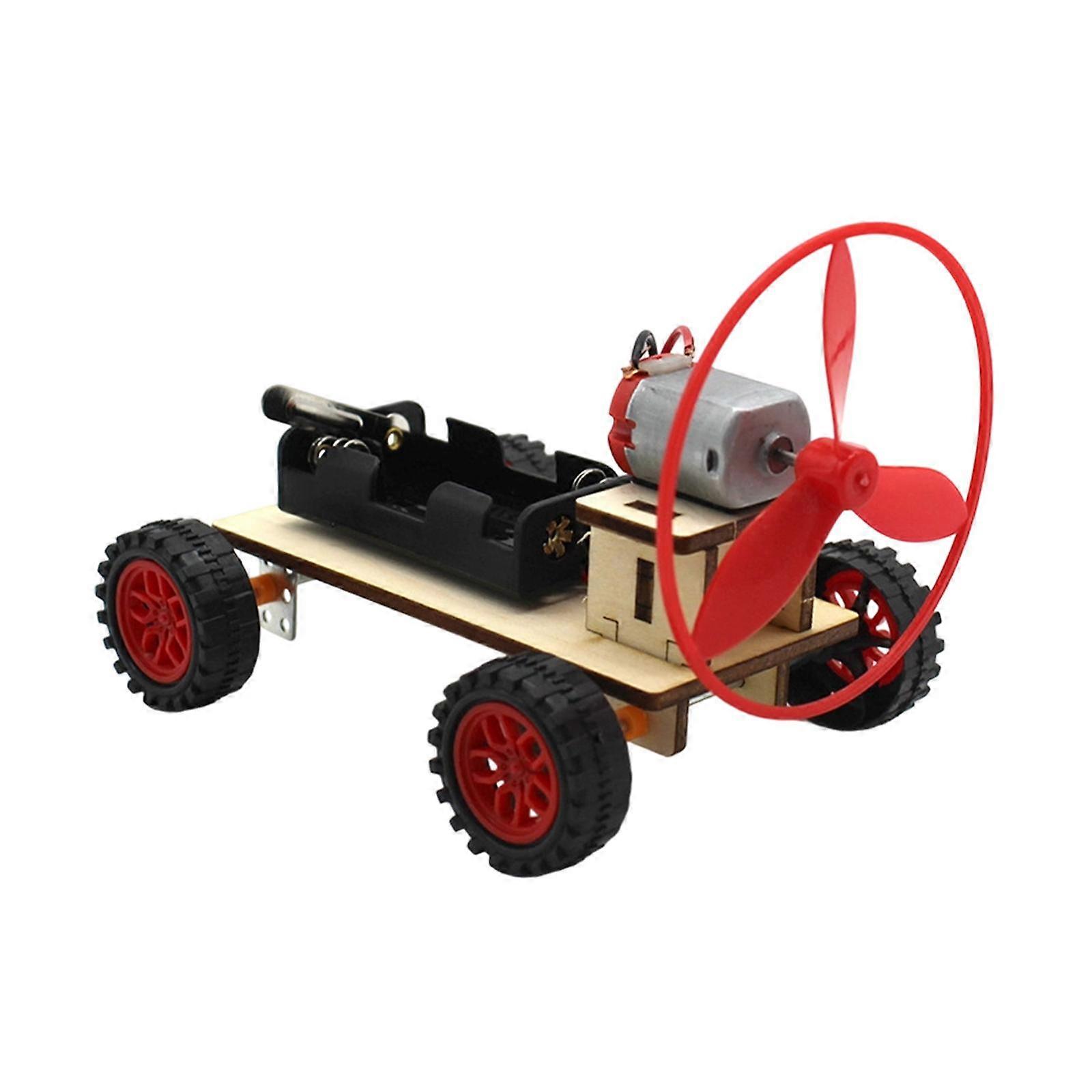 Wind Powered Car Building Kits Stem Craft Kits for Kids Interactive Physics
