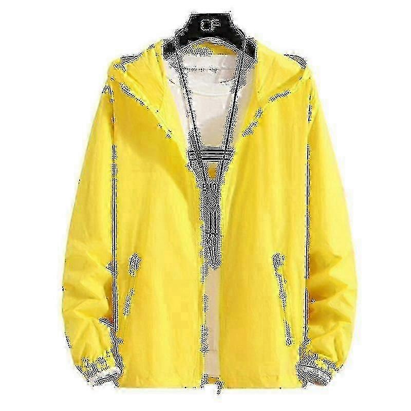 Sunscreen Quick Dry Jacket for Men - Waterproof Lightweight Windbreaker