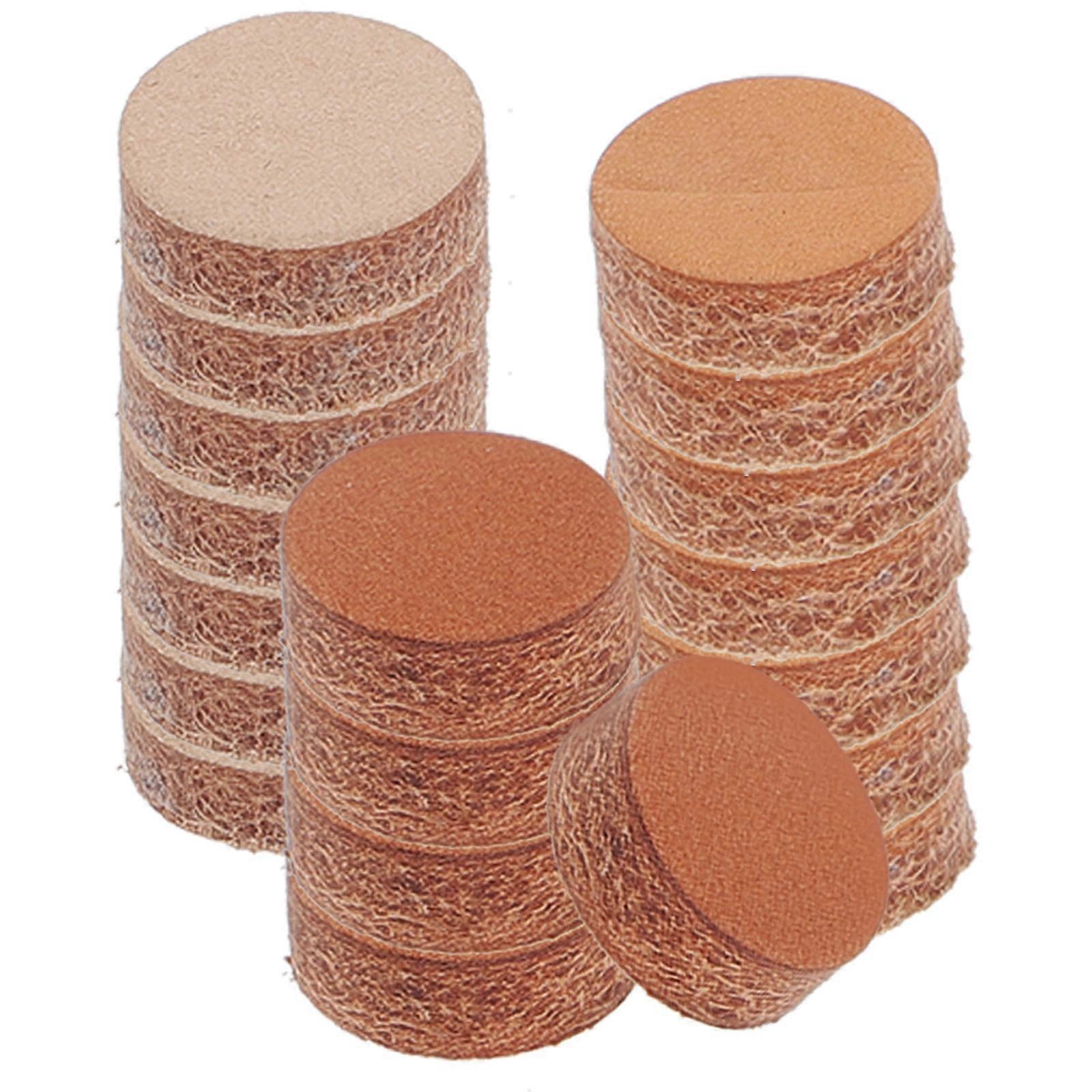 Brown Billiard Cue Tips for Protection and Longevity with Easy Installation 20 Pieces