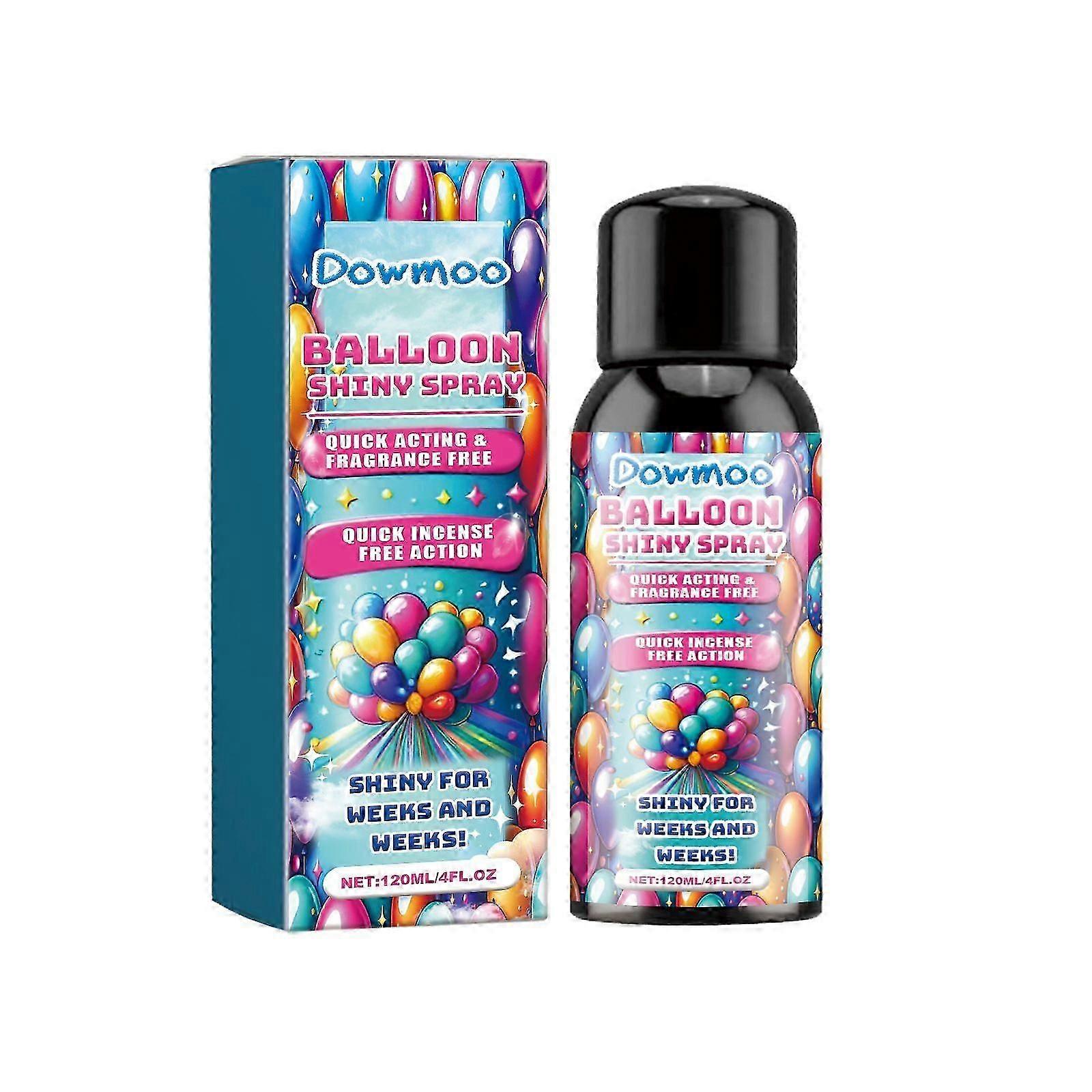 Long-Lasting Balloon Shine Spray  Easy, Dazzling Party Decor Enhancement