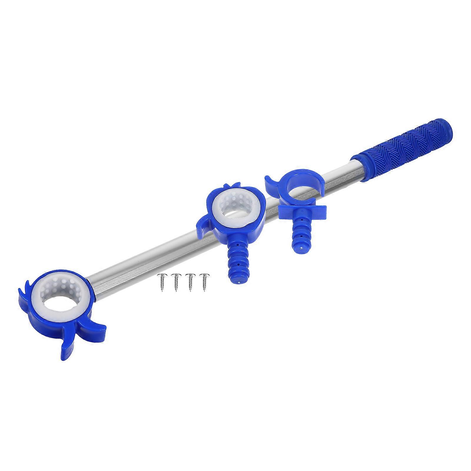 Telescopic Window Rod Aluminum Alloy Open Close High Windows Adjustable Design For Home Kitchen 1Set