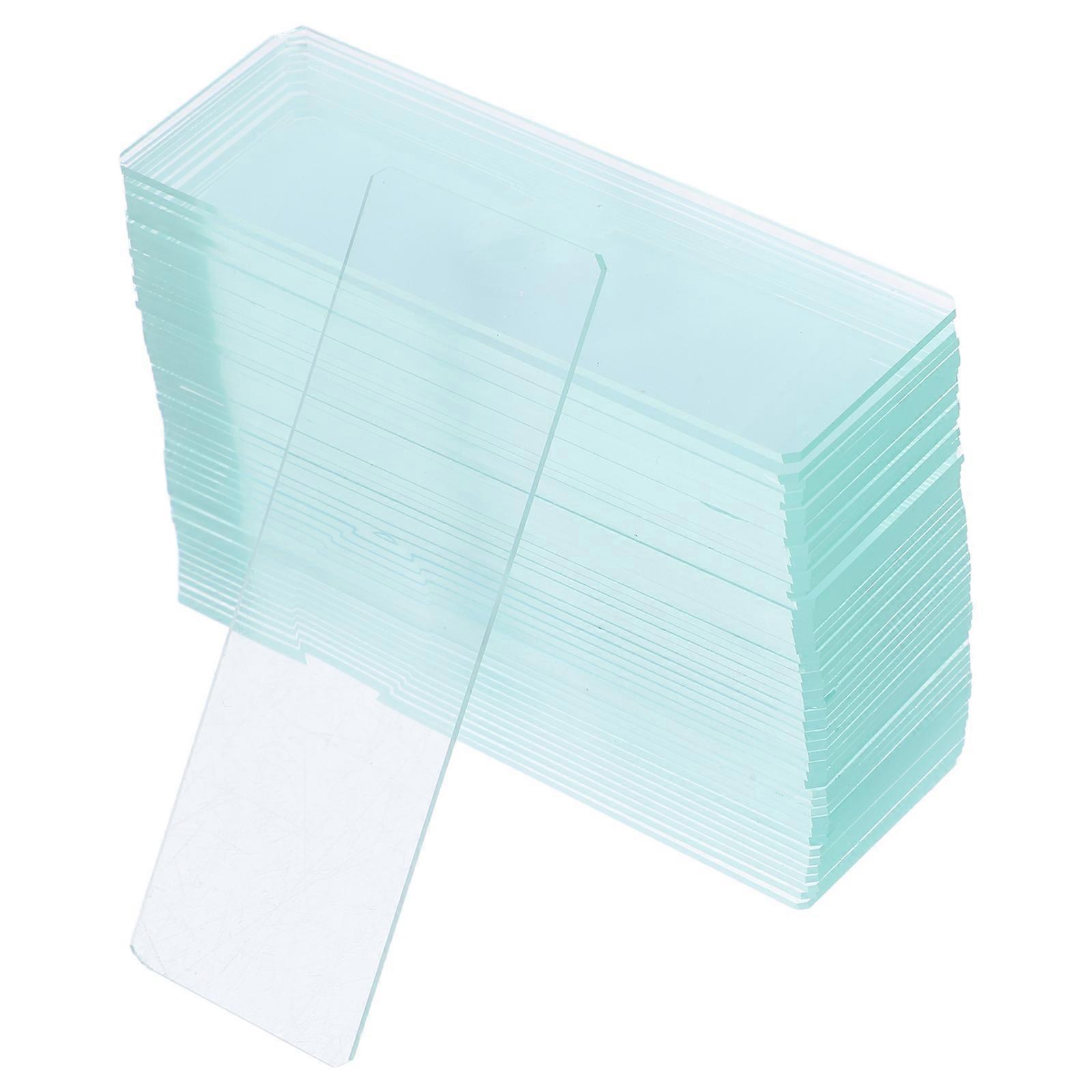 Glass Microscope Slides for Aquatic Specimens Single Concave 50Pcs