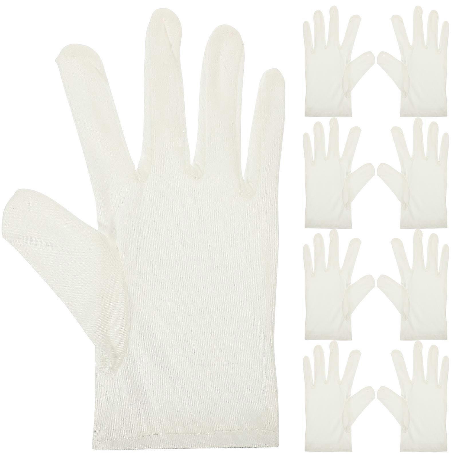 Multifunctional Microfiber Cloth Gloves for Jewelry Store 6Pairs