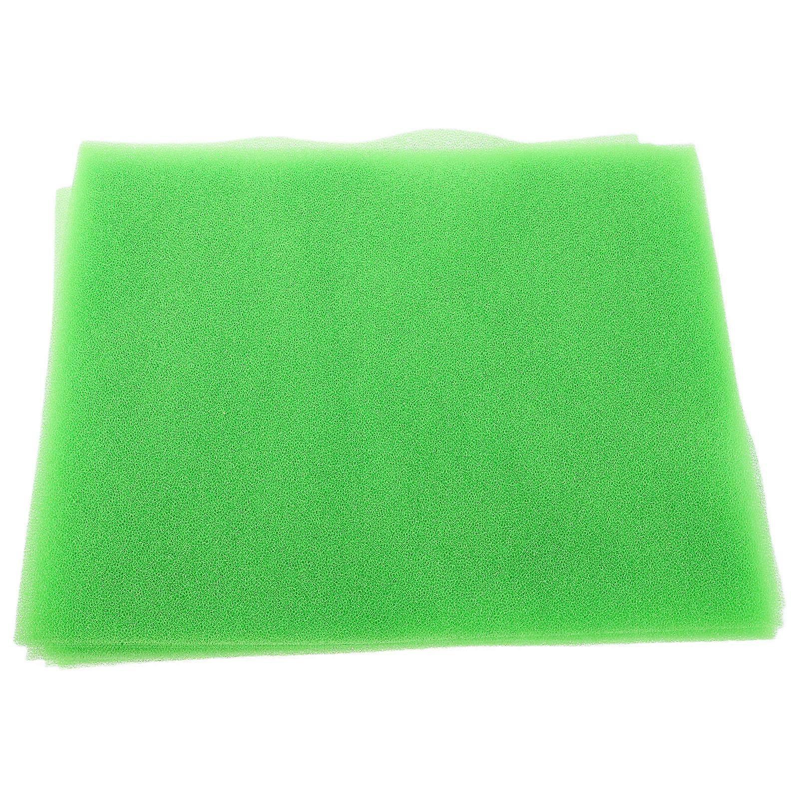 12Pcs Green Sponge Filter Pads for Refrigerator Drawer Replacement Use