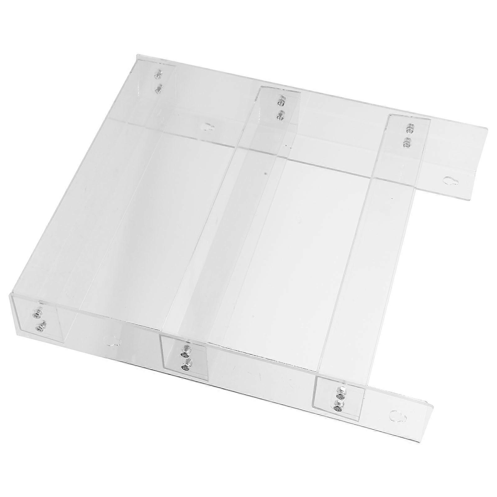 Wall Mounted Hanging Display Rack for Displaying 3 Layer Clear Stand