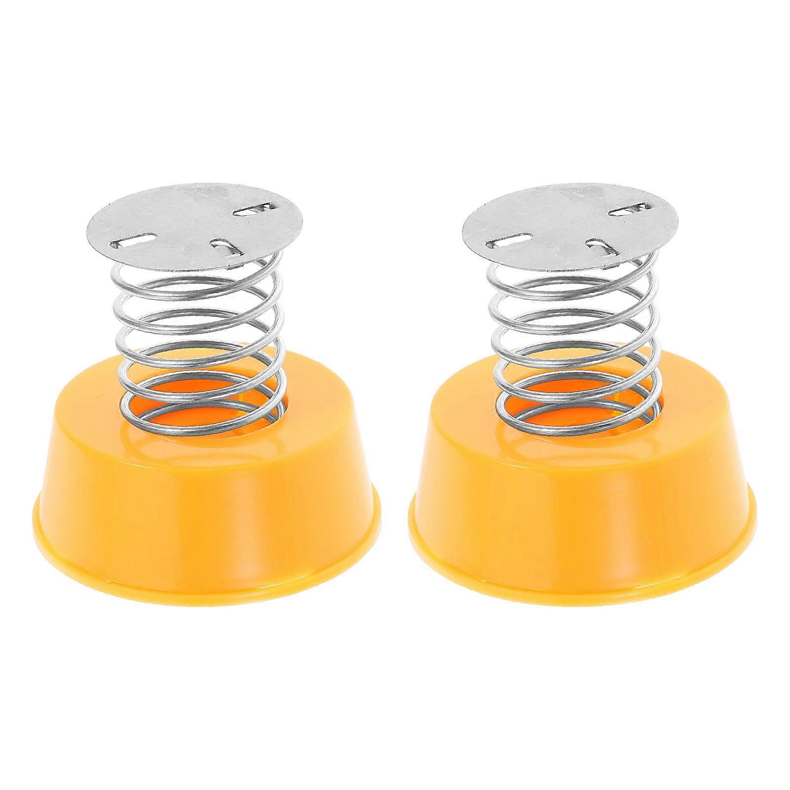 Car Decoration Spring Base DIY Bobblehead Ornament for Dashboard 6Pcs