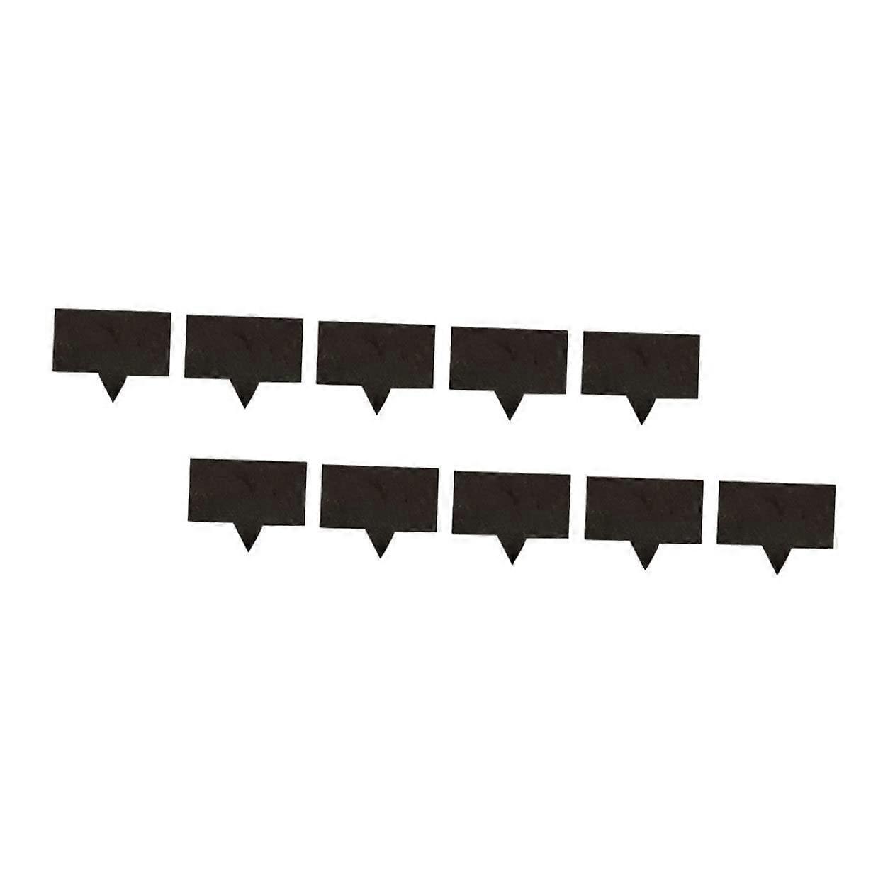 10pcs Stone Cheese Markers Set with Reusable Chalkboard Labels for Charcuterie Boards and Parties