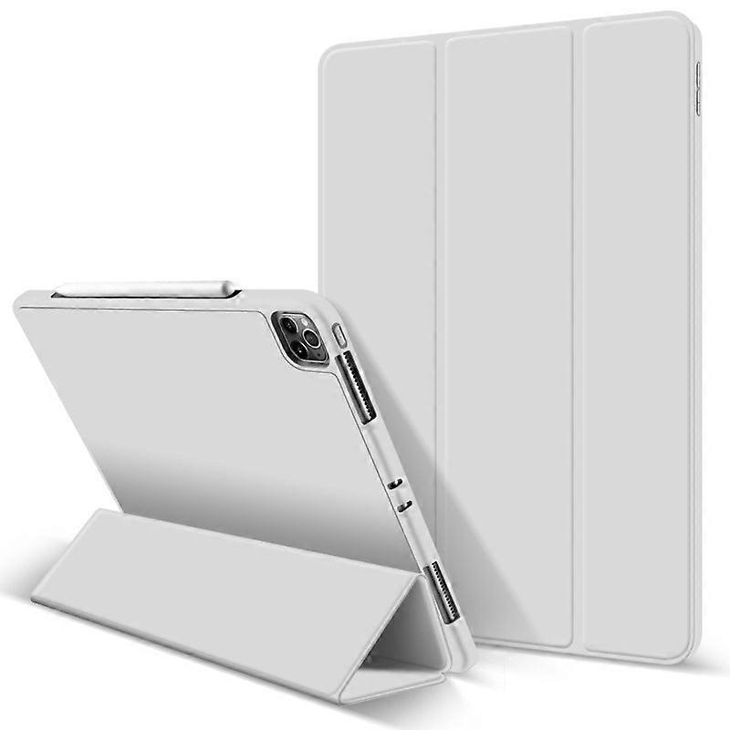 Stylish Case For Ipad 10.2 2019 Grey Silicone Strap