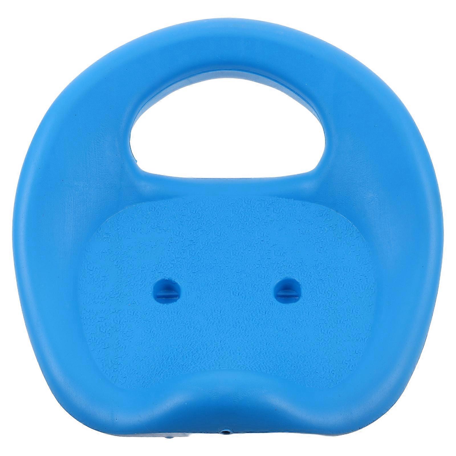 Blue Plastic Kids Tricycle Seat Saddle Replacement with Backrest