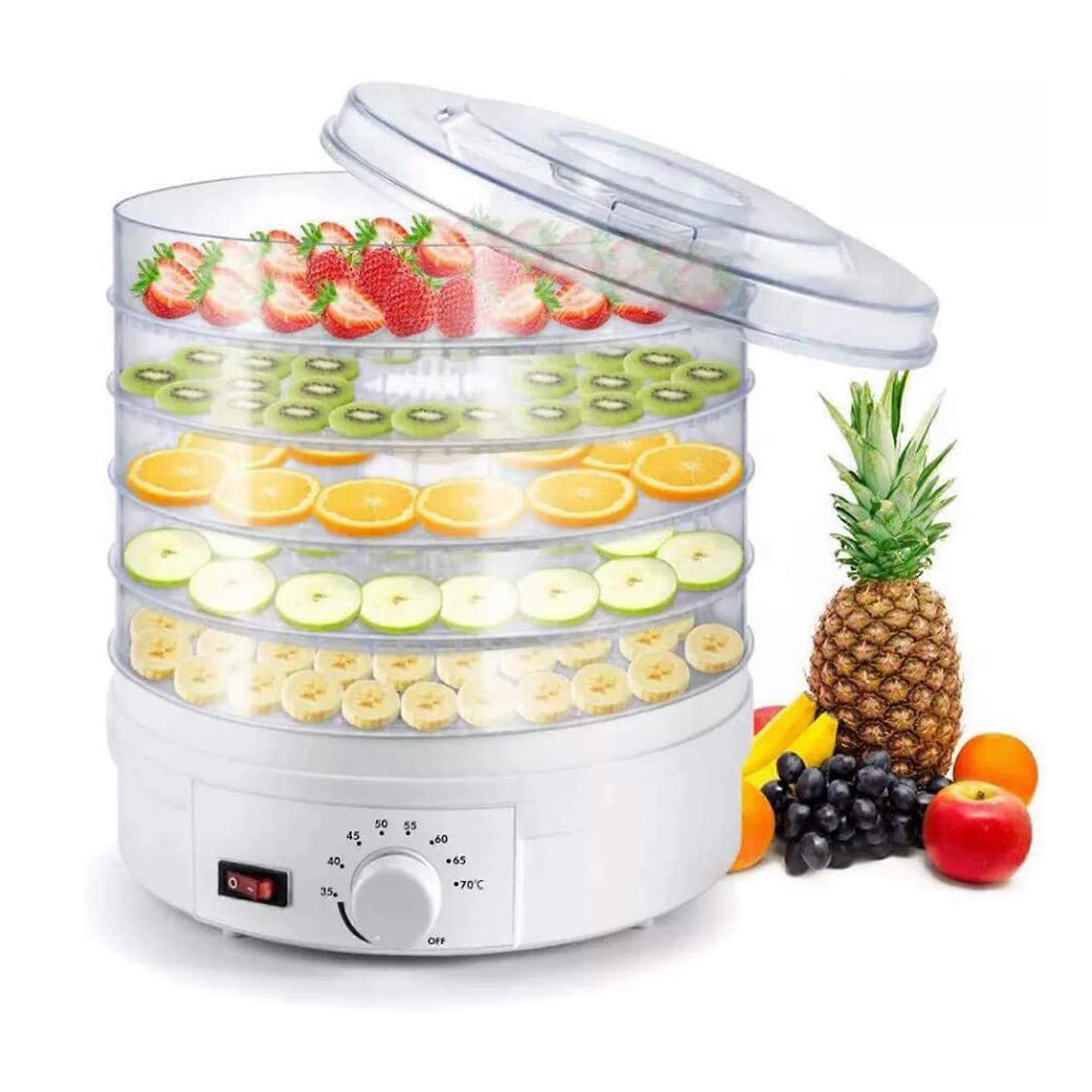 BPA 5 Tray Electric Food Dehydrator with Adjustable Temperature for Fruit Vegetable Meat Drying