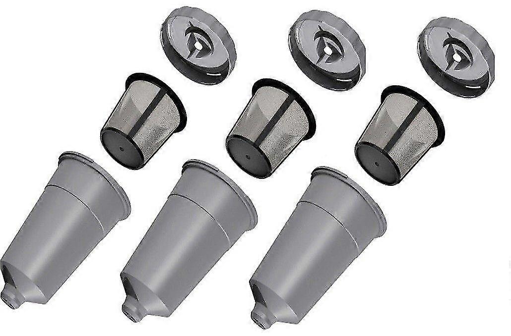 2025 3 Pack Reusable Replacement Coffee Filter Refillable Holder for Keurig