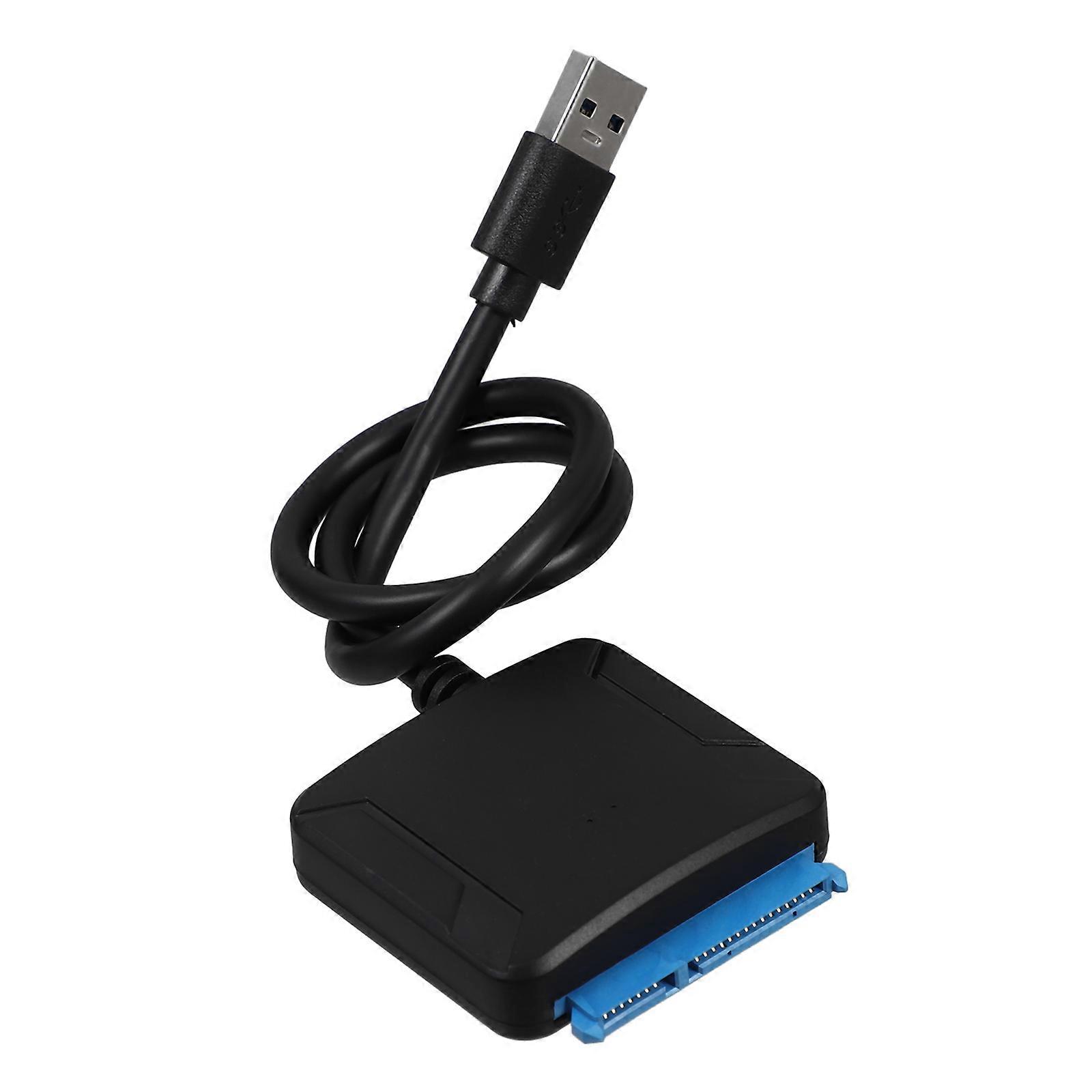to USB 3.0 Cable External Hard Disk Adapter for Data Transfer Black