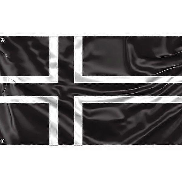 Norway Black Flag Pattern 248
