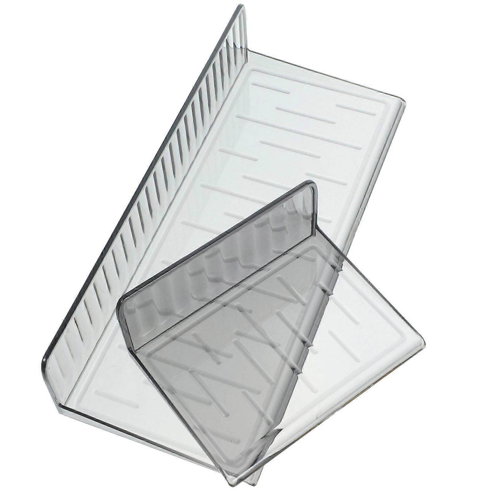 Bathroom Shelves Floating Shelves Wall Mounted for Storage 1Set Grey