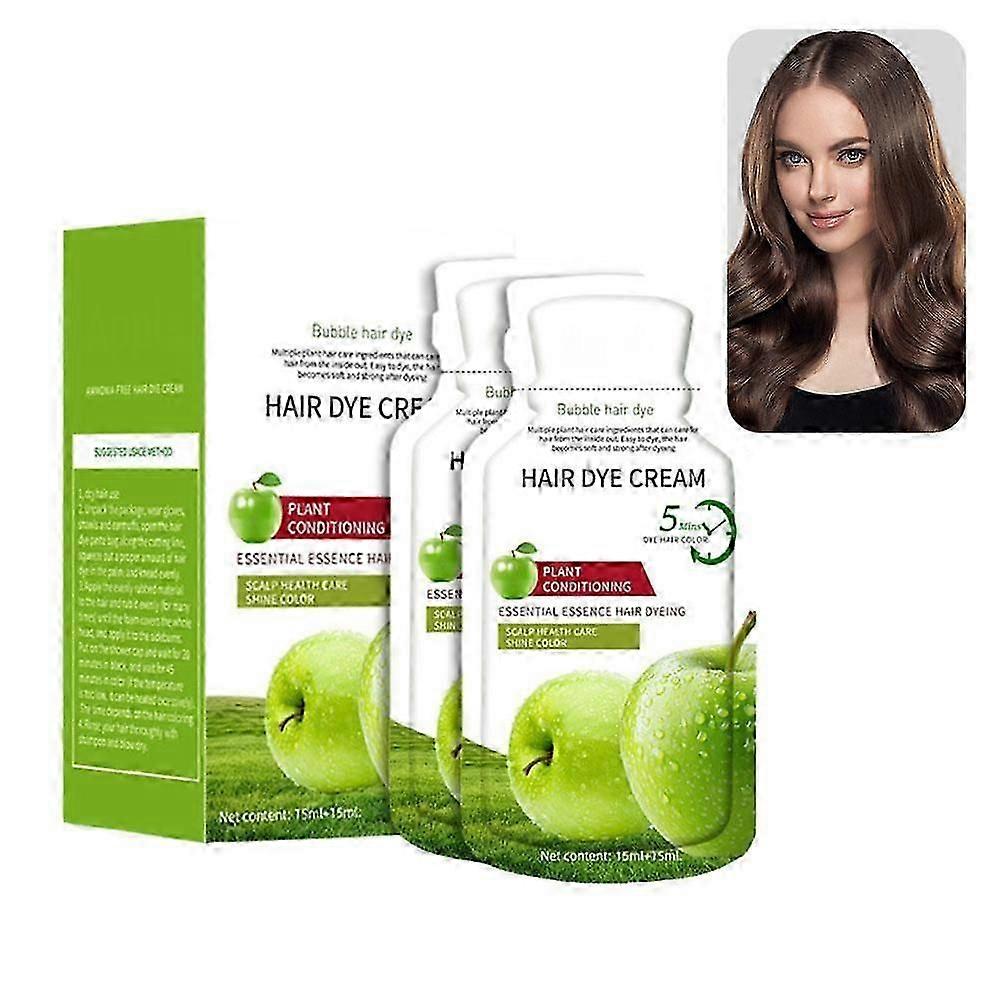 Chestnut brown hair dye