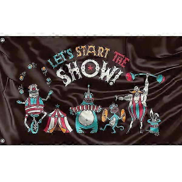 Låt oss starta showflaggan