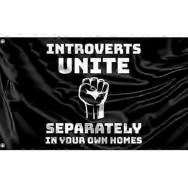 Introverts Unite Flag Pattern 589