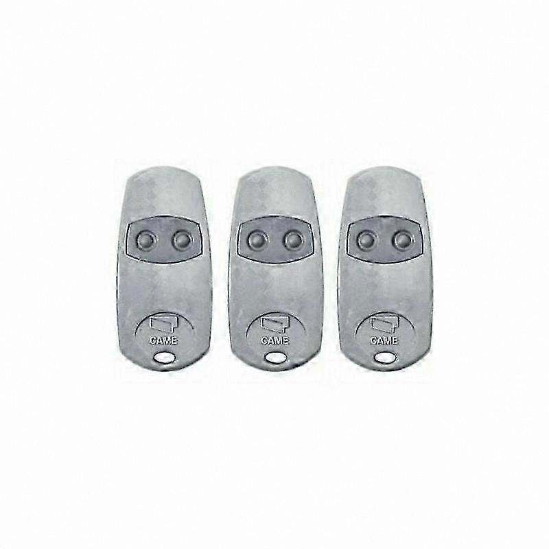 Remote Control Set of 3, Fixed Code Frequency 433.92 MHz for Garage Door Opener