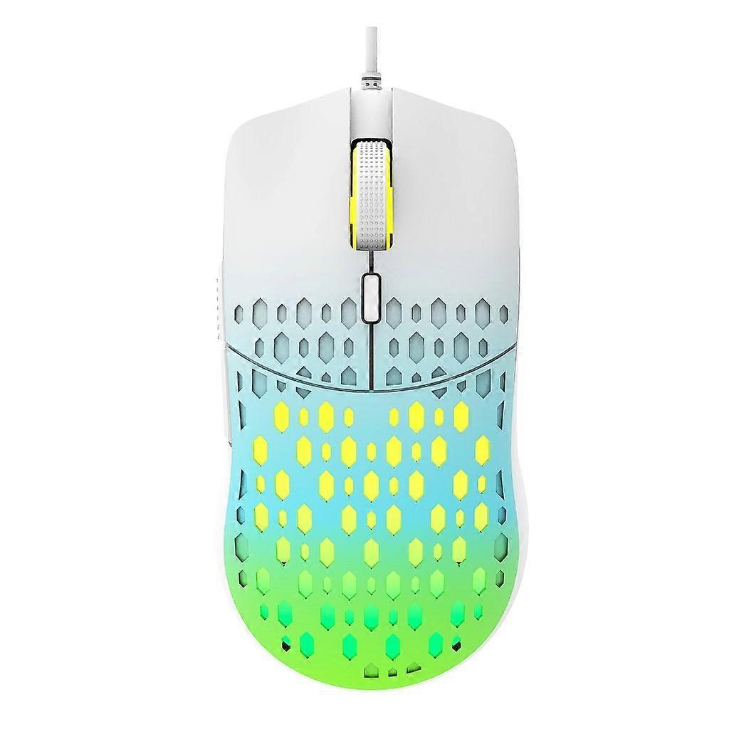 Gaming Mouse Ultra-Lightweight and Precise Computer Mouse 7 Backlit Modes