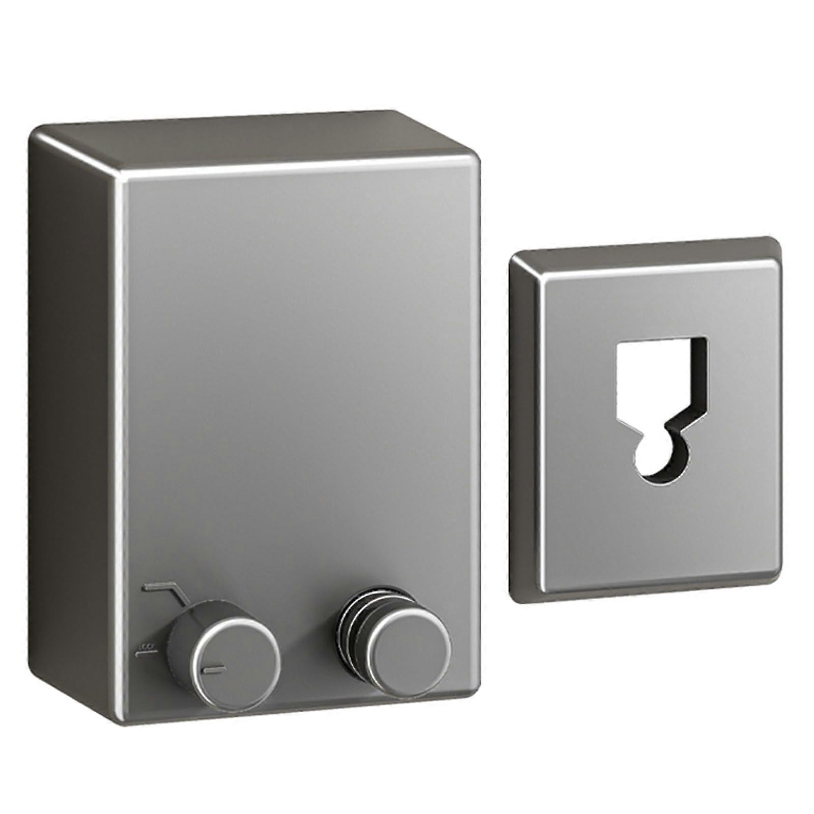 Retractable Stainless Steel Clothesline Wall Mounted Adjustable 4.2m Space Saving for Bathroom Grey