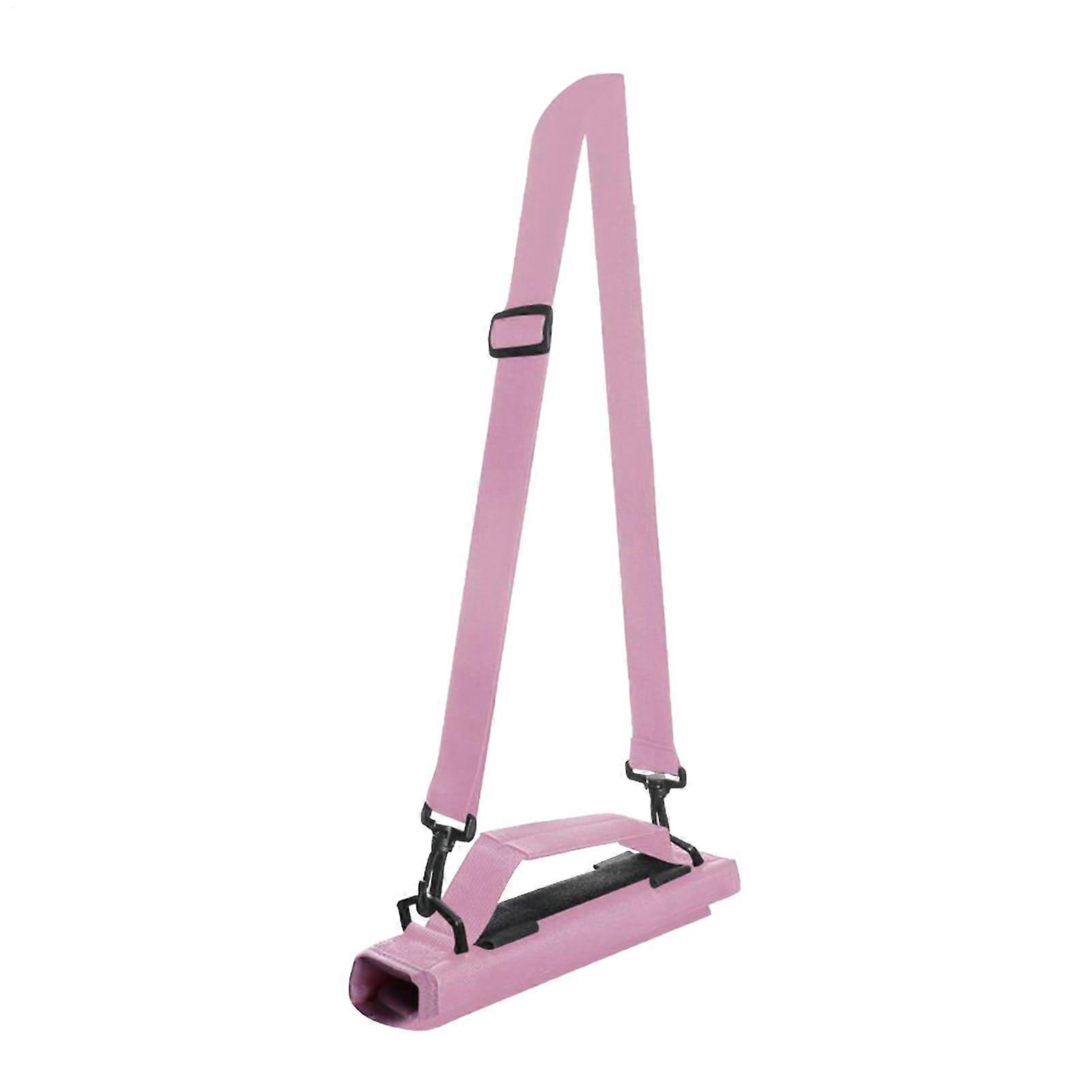Lightweight Waterproof Golf Travel Bag with Adjustable Strap, ScratchResistant, Pink
