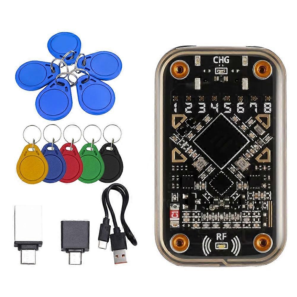 RFID Reader+5xCUID/UID Keychain Compliant to NFC Read Writer