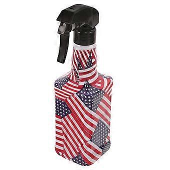 Water Hair Spray Bottle Continuous Spray 500ml Retro Striped Exterior For Hair Styling 1Pcs