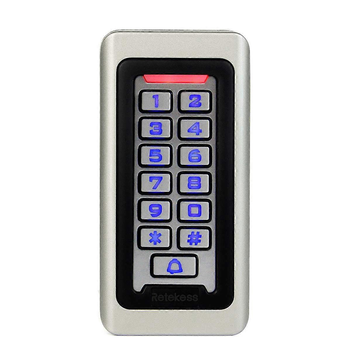 RFID Door Access Control Keypad Supports 2000 Users, StandAlone Wiegand 26Bit Security