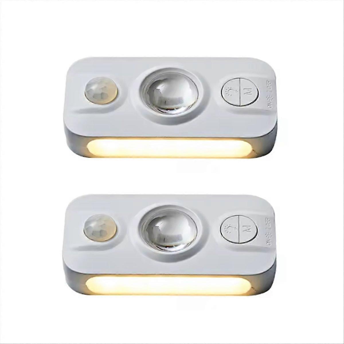 Motion Sensor Light LED USB Rechargeable Night Light 2PCS