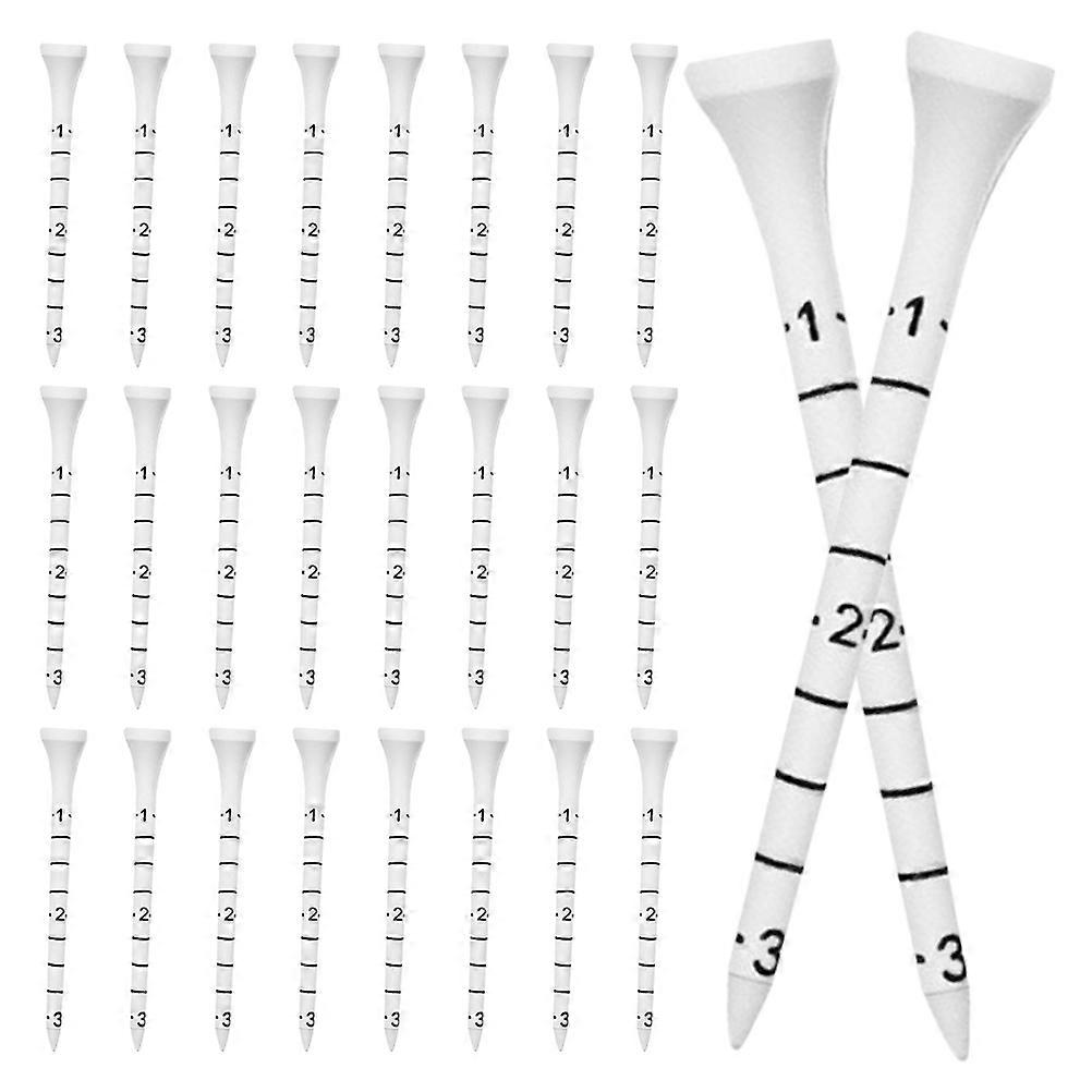 Scale Design Golf Tees Wood for Golf Use 50Pcs Holders