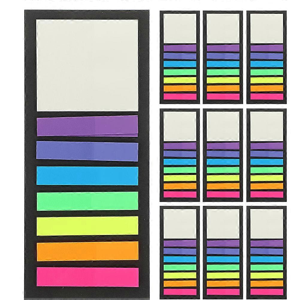 Pet Material Reading Tabs Sticky Index Tabs 10 Books