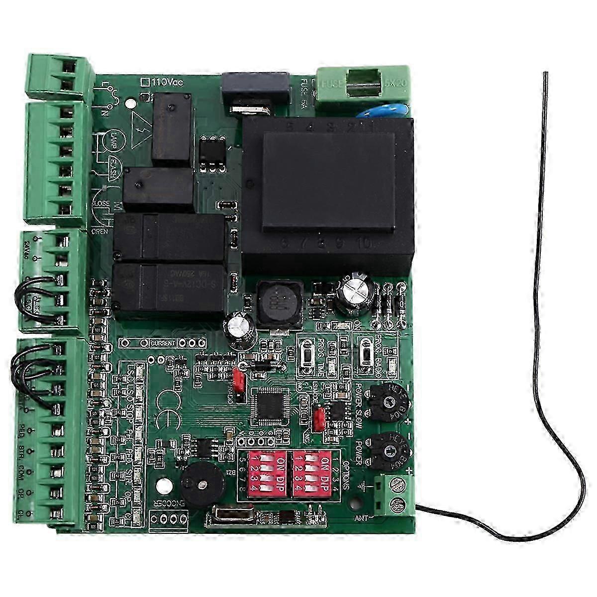 220V Sliding Door Motor Controller Receiver Door Opening Code Rolling