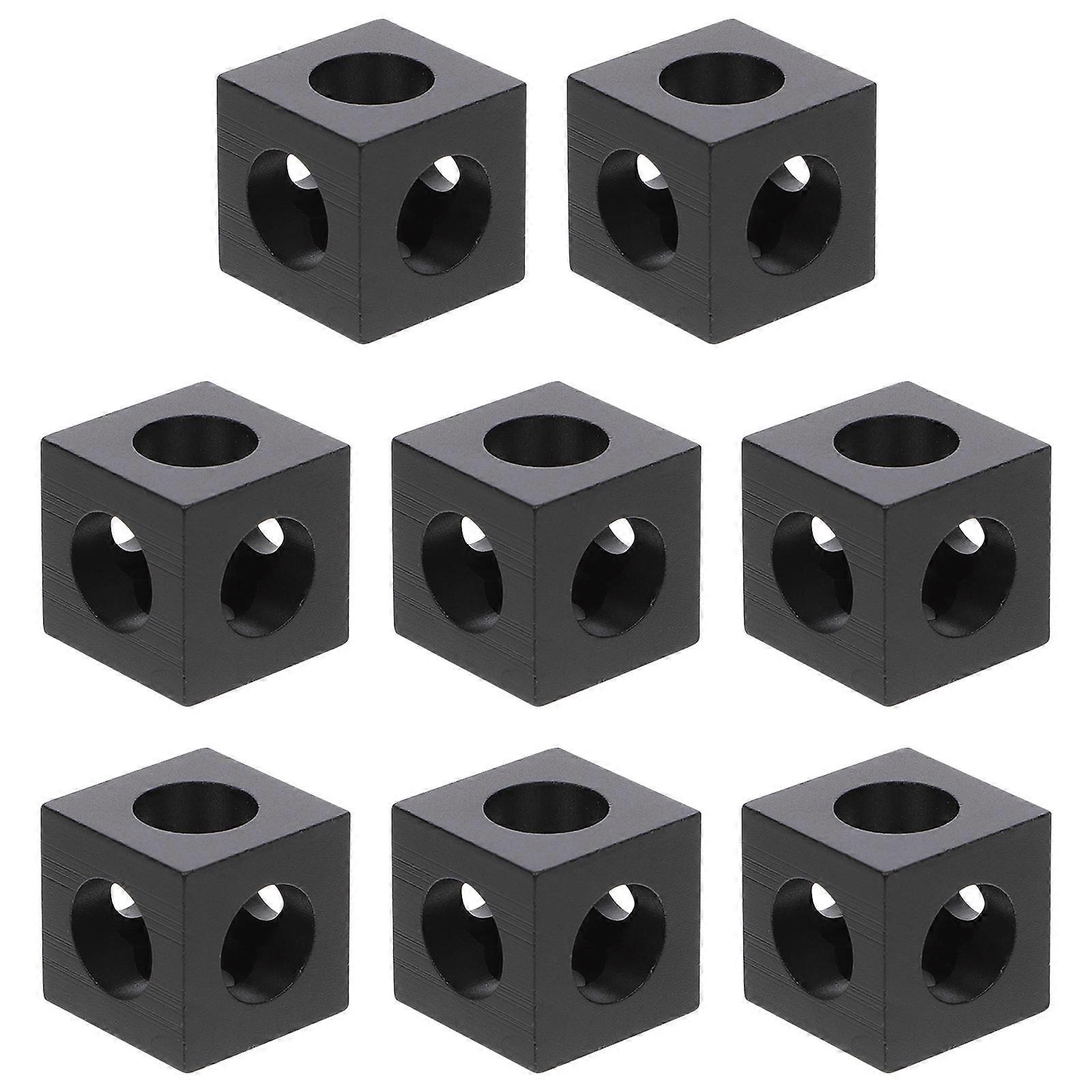 Aluminum Extrusion Brackets Corner Brackets for Fixing Use 8Pcs Pack