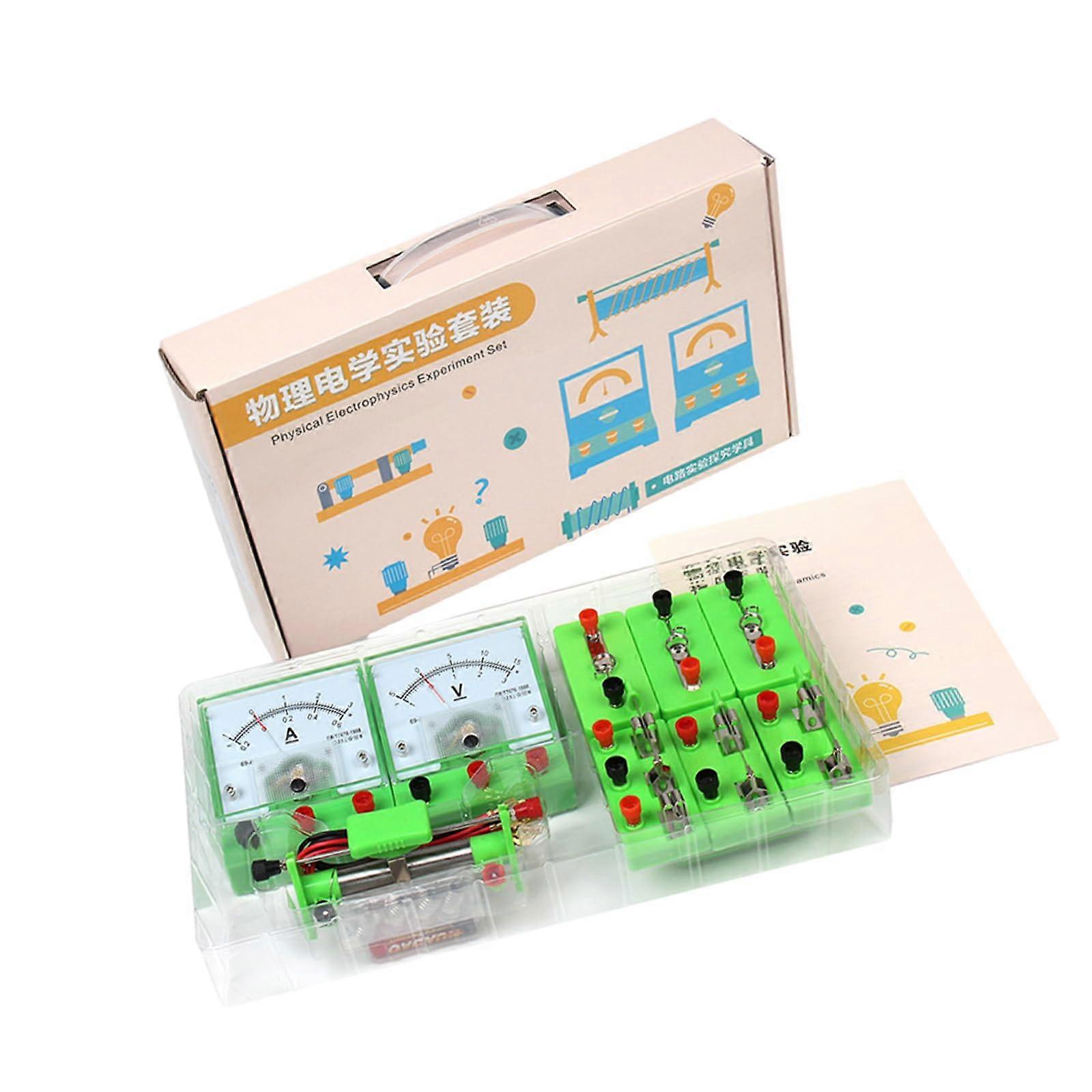Physics Experiment Kit for Students, HandsOn Circuit Building Practice, STEM Educational Learning Set