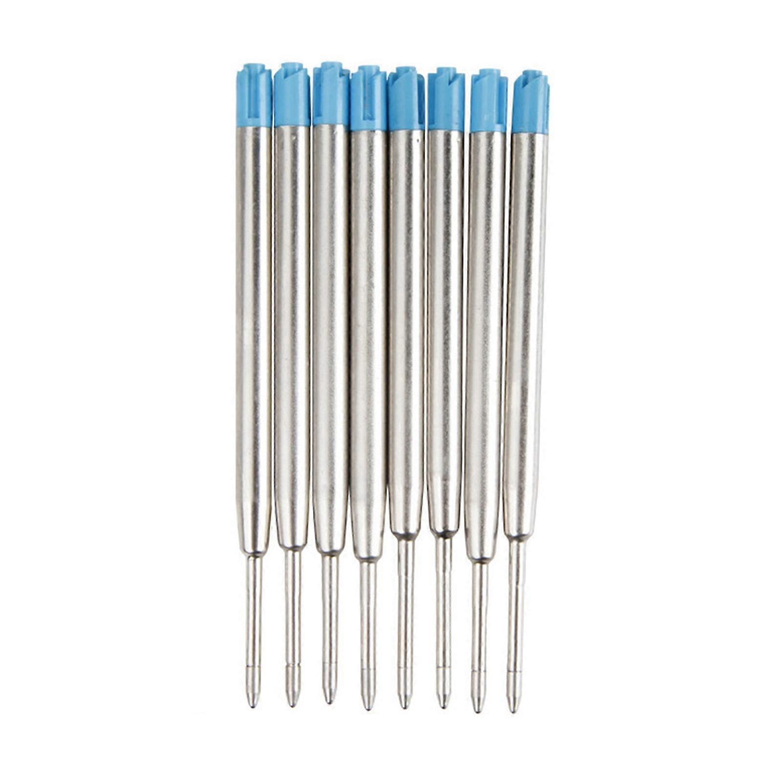 10Pcs Replaceable Ballpoint Pen Refills for Multifunction Pen, Metal Refils