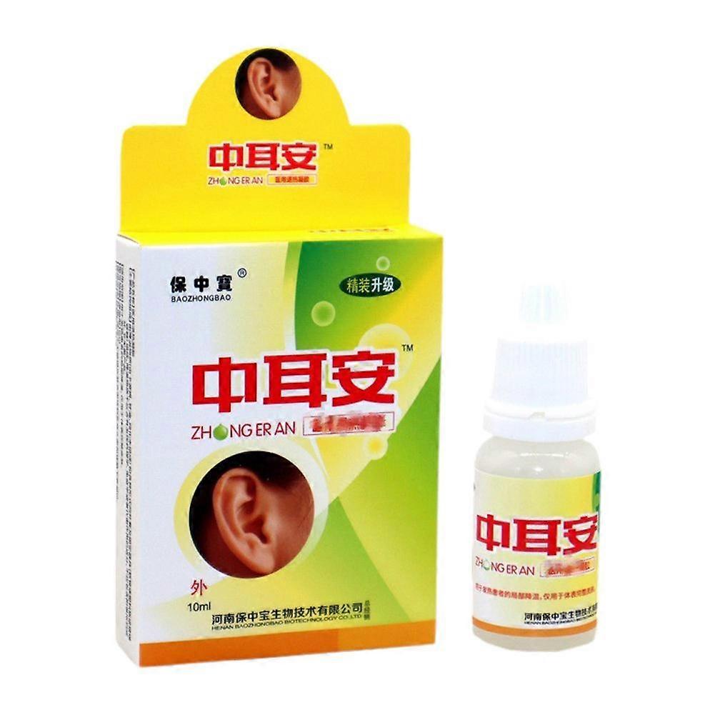 Ear Cleansing Solution 10ml - Cooling Gel for Otitis & Wax